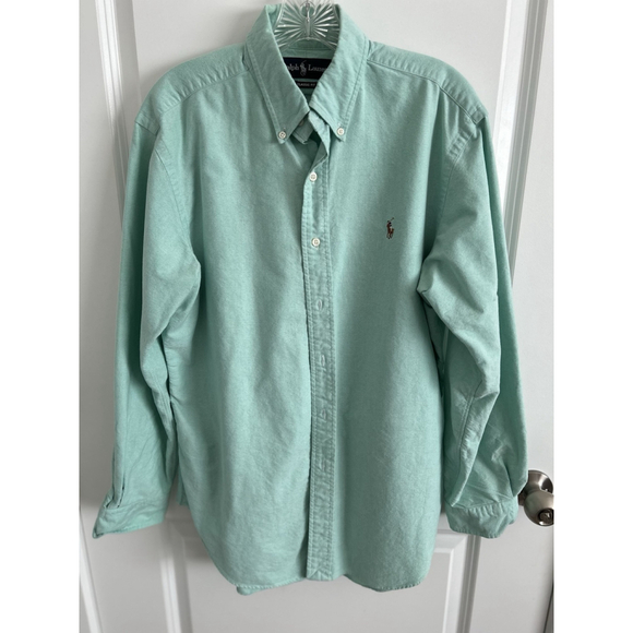 Ralph Lauren Other - Lauren Ralph Lauren Dress Shirt Green Classic Fit men's size 15.5 32/33